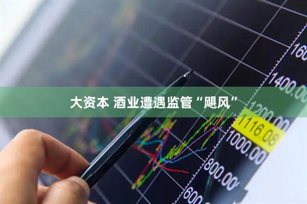 大资本 酒业遭遇监管“飓风”
